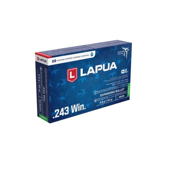 Lapua - Naturalis 243win - 20stk