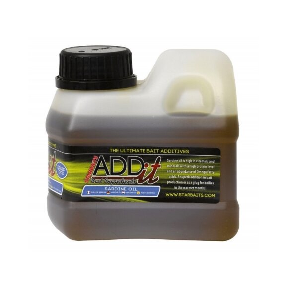 Starbaits - Add it Sardine Oil 500ml