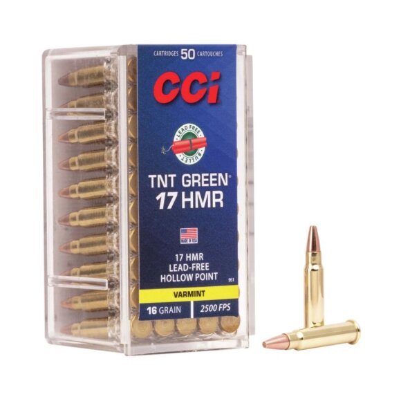 CCI - 17 HMR TNT Blyfri