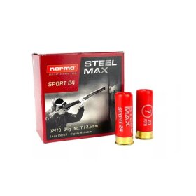 Norma - Steel Max 24g 12/70 (25stk)