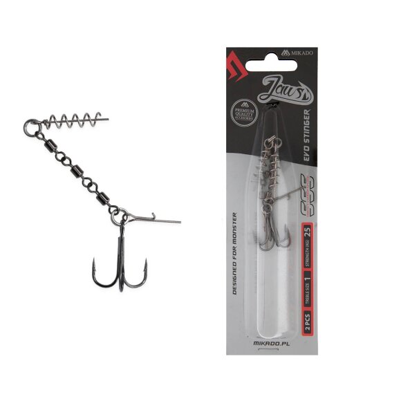 Mikado - Jaws EVO Stinger 1 Hook