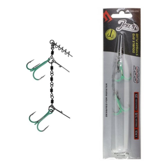 Mikado - Jaws Stinger EVO DBL. Fluo Stinger