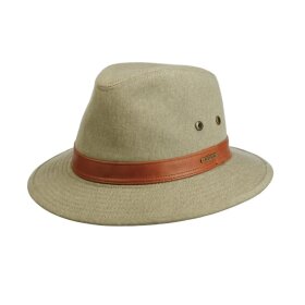 Stetson - Traveller Cotton m. Læder