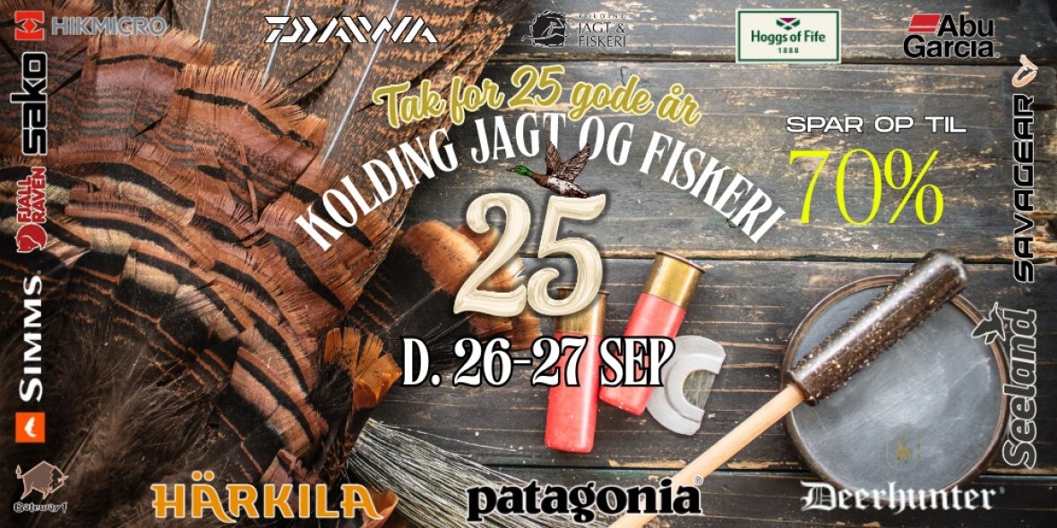 25 Års jubilæumsfest d. 26-27 September
