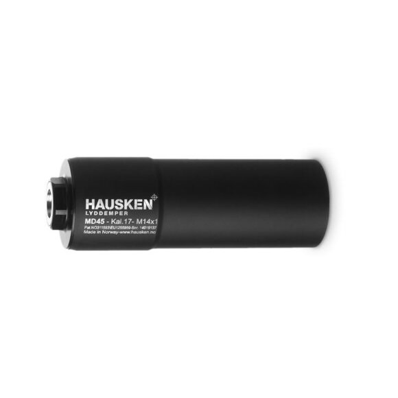 Hausken Lyddæmper - Hausken MD45 cal 17HMR Hausken Lyddæmper - Hausken MD45 cal 17HMR