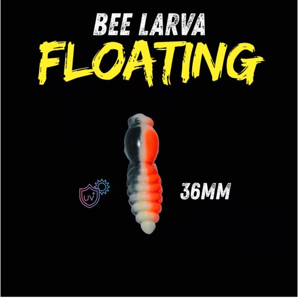 SE Hooks - Bee Larva Floating SE Hooks - Bee Larva Floating