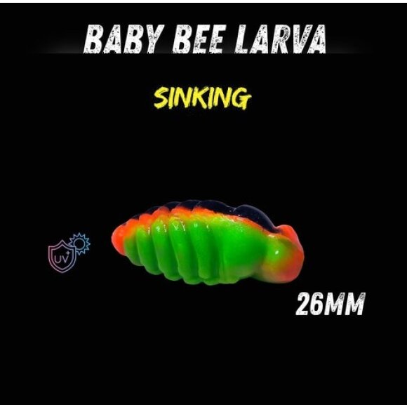 SE Hooks - Baby Bee Larva Sinking SE Hooks - Baby Bee Larva Sinking