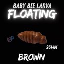 SE Hooks - Baby Bee Larva Floating
