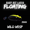 SE Hooks - Baby Bee Larva Floating