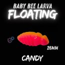 SE Hooks - Baby Bee Larva Floating