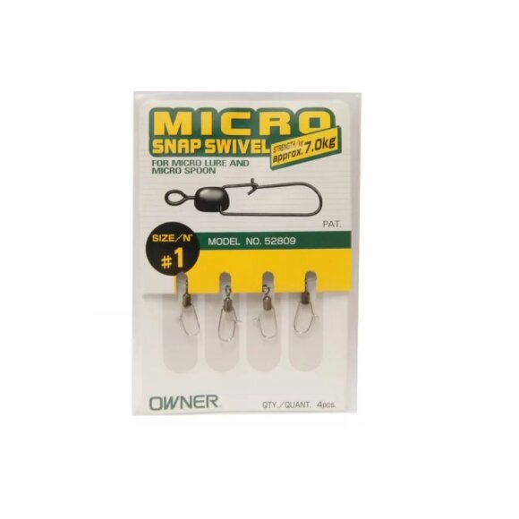 Owner Hooks - Micro Snap Swivel