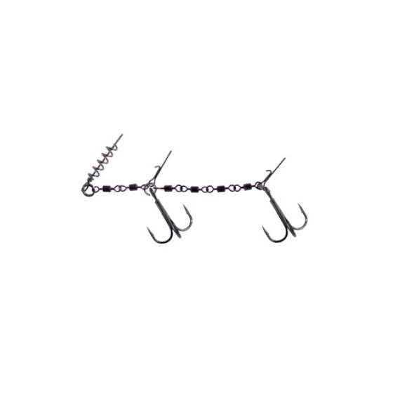 Mikado - Jaws Double Steel Stinger M/ Spikes Hook Mikado - Jaws Double Steel Stinger M/ Spikes Hook