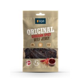 Kjø - Goddamn Spicy Beef Jerky Kjø - Goddamn Spicy Beef Jerky