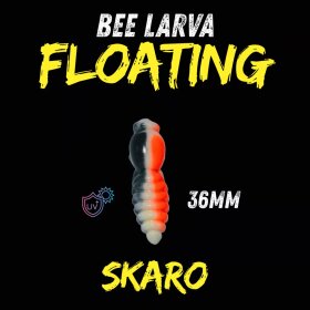 SE Hooks - Bee Larva Floating