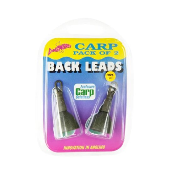 Dinsmores Fishing - Back Leads 2pk Dinsmores Fishing - Back Leads 2pk