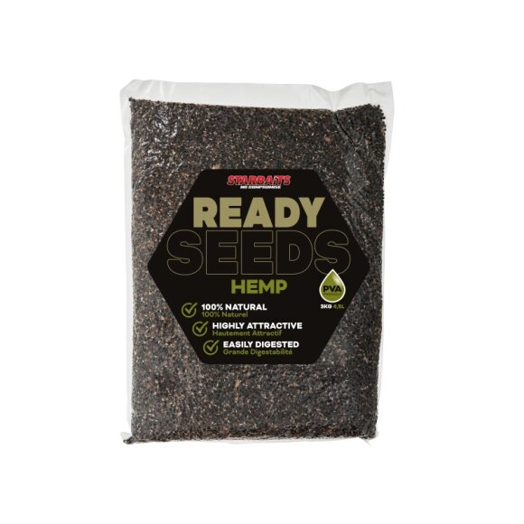Starbaits - Ready Seeds Hemp 3KG Starbaits - Ready Seeds Hemp 3KG