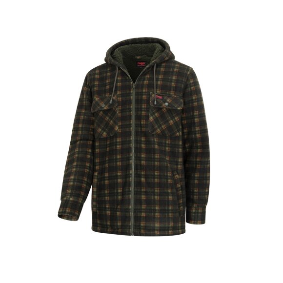 Hoggs of Fife - Caithness Hooded Fleece Shacket Hoggs of Fife - Caithness Hooded Fleece Shacket