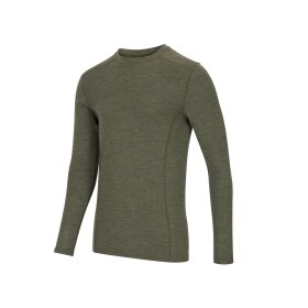 Hoggs of Fife - Merino Wool Crew Neck Base Layer L/S
