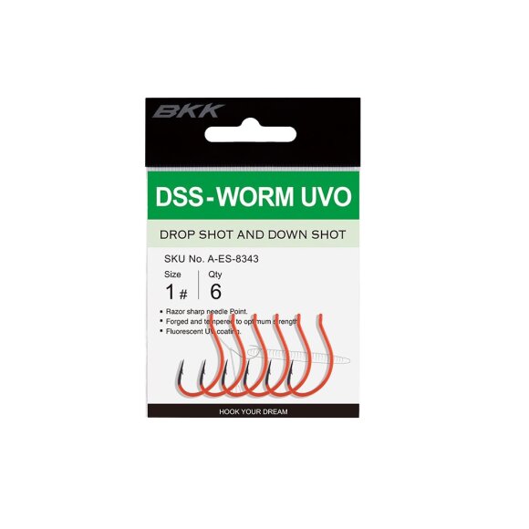 BKK Hooks - DSS Worm UVO