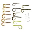 Savage Gear - Rib Worm Kit 30 + 17 pcs