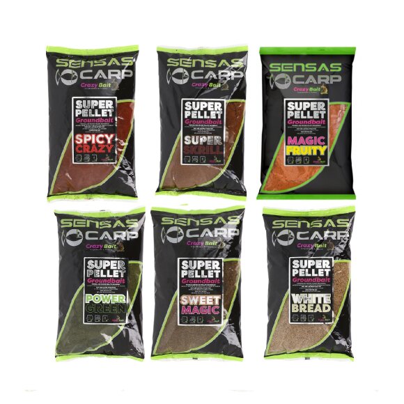 Sensas - Crazy Super Pellet Groundbait