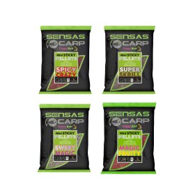 Sensas - Crazy Mini Sticky Pellets 700g