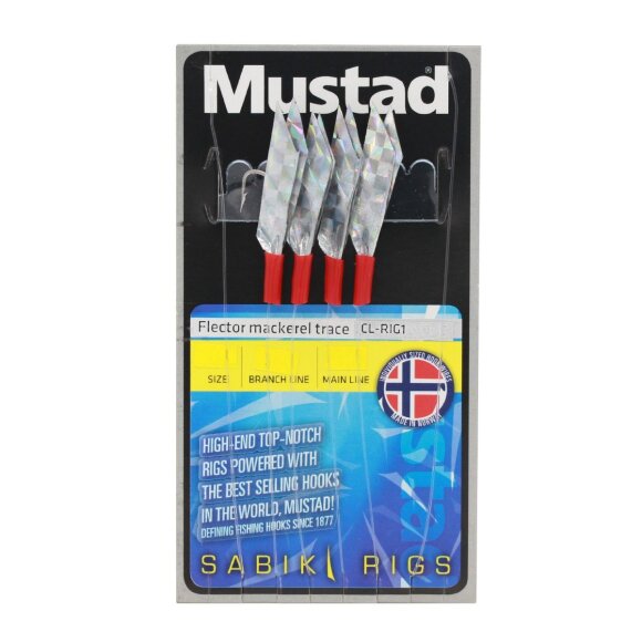 Mustad - Flector Mackerel Trace