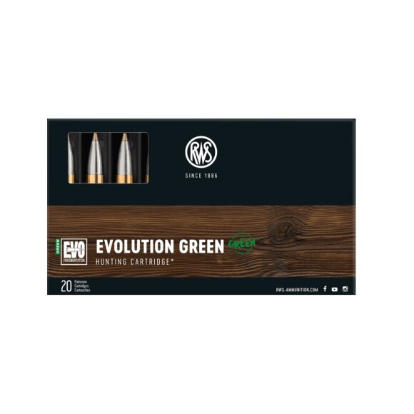 RWS - Evolution Green 270win 6,2g/96gr