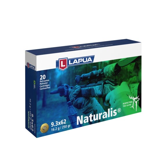 Lapua - Naturalis 9.3x62 - 250grains