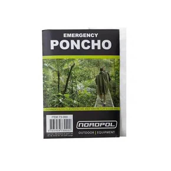 Nordpol - Engangs Poncho