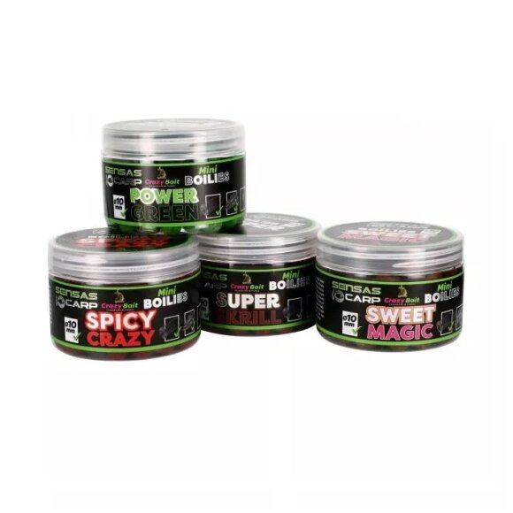 Sensas - Sensas Crazy Mini Boilies 80g